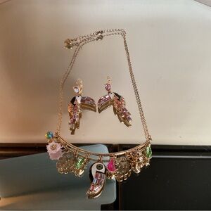Colorful Toucan Jewelry Set